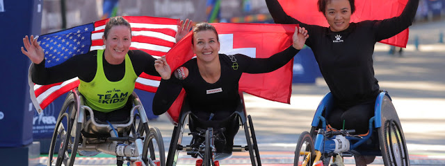 Ejemplar y contagiante la alegría de vivir de estos deportistas no importan sus circunstancias, lo importante es competir...